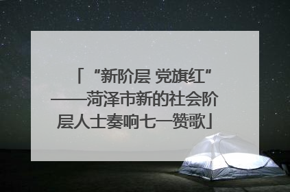 “新阶层 党旗红”——菏泽市新的社会阶层人士奏响七一赞歌