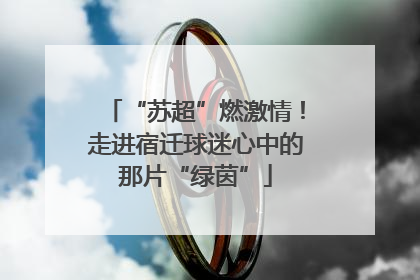 “苏超”燃激情！走进宿迁球迷心中的那片“绿茵”