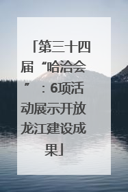 第三十四届“哈洽会”：6项活动展示开放龙江建设成果