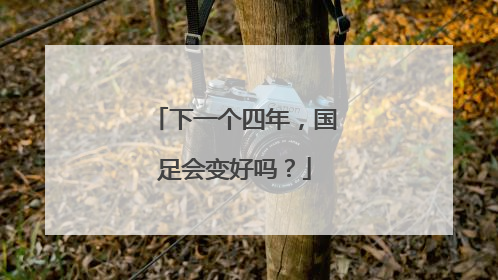 下一个四年，国足会变好吗？