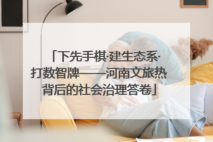 下先手棋·建生态系·打数智牌——河南文旅热背后的社会治理答卷