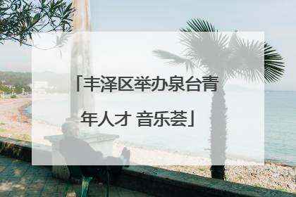 丰泽区举办泉台青年人才 音乐荟