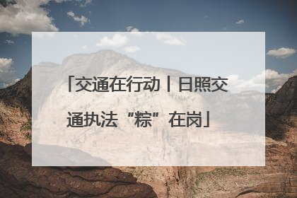 交通在行动丨日照交通执法“粽”在岗