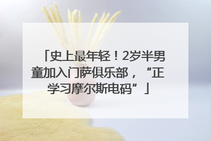 史上最年轻！2岁半男童加入门萨俱乐部，“正学习摩尔斯电码”