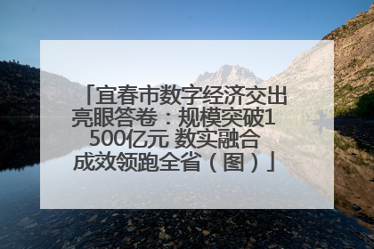 宜春市数字经济交出亮眼答卷：规模突破1500亿元 数实融合成效领跑全省（图）