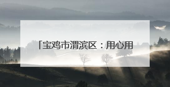 宝鸡市渭滨区：用心用情推动城市精细化治理 助力城市塑颜提质