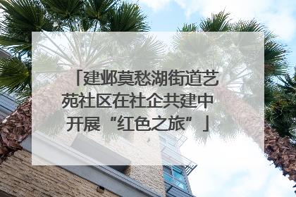 建邺莫愁湖街道艺苑社区在社企共建中开展“红色之旅”
