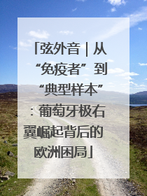 弦外音｜从“免疫者”到“典型样本”：葡萄牙极右翼崛起背后的欧洲困局