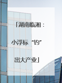 湖南临湘：小浮标“钓”出大产业