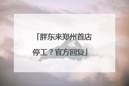 胖东来郑州首店停工？官方回复