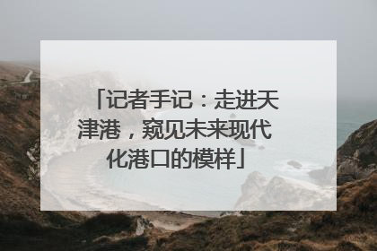 记者手记：走进天津港，窥见未来现代化港口的模样