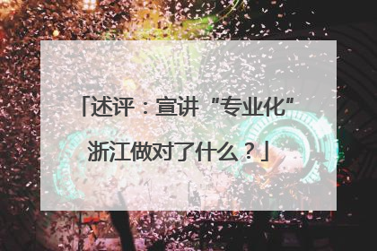 述评：宣讲“专业化” 浙江做对了什么？