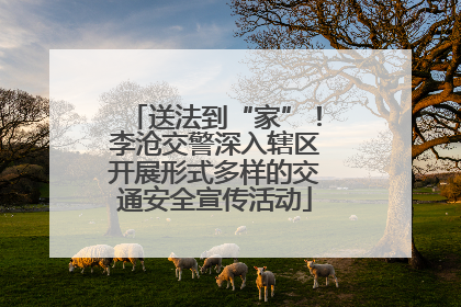 送法到“家”！李沧交警深入辖区开展形式多样的交通安全宣传活动
