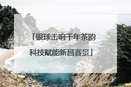 银球击响千年茶韵 科技赋能新昌赛景