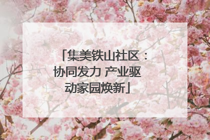 集美铁山社区：协同发力 产业驱动家园焕新