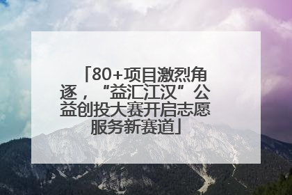 80+项目激烈角逐，“益汇江汉”公益创投大赛开启志愿服务新赛道